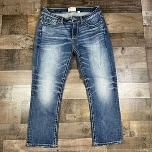 BKE Women's Straight Leg Jeans - Blue